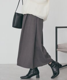 AMERICAN HOLIC 【選べる丈】ギャザーウールライクスカーチョ