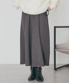 AMERICAN HOLIC 【選べる丈】ギャザーウールライクスカーチョ