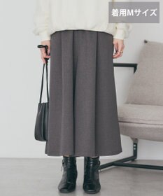 AMERICAN HOLIC 【選べる丈】ギャザーウールライクスカーチョ