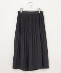 自由区 L 【ご好評につき追加生産・セットアップ対応・洗える】ライトサテンプリーツ スカート