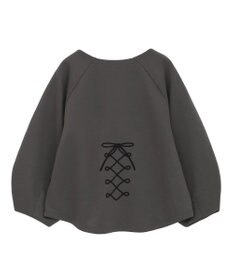 Green Parks ■ESCAR コルセットコード刺繍プルオーバー