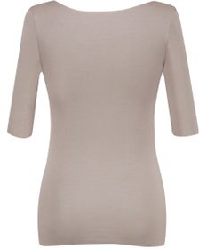 Wing インナー 【綿の贅沢オーガニック　フラットタイプ】 オーガニックコットン混素材 ひびきにくくさらっと薄くて軽い ５分袖 EL1548 ウイング／ワコール