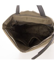 Y'SACCS リサイクルナイロン×カウレザー ラップリュック