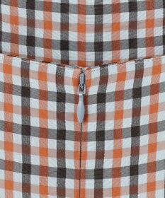 #Newans ボリュームチェックキャミワンピ