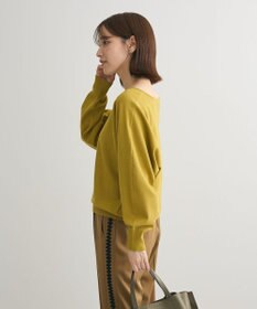 Green Parks 洗える　Ｖネックドルマンニットプルオーバー