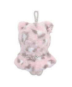 WEGO 【痛バ＆推し活グッズ】ぬいアニマルレオパード着ぐるみケープ15cm