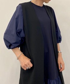 UNFILO 【セットアップ対応】ウールライク ジレ