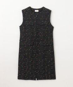 GRACE CONTINENTAL ネオンドットジャガードワンピース