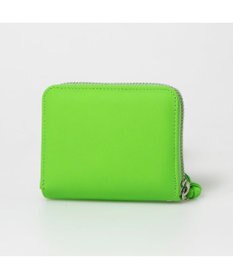 UNBILLION ペルケ perche / 蛍光レザーストラップ付き・ジャバラカードウォレット