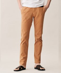 JOSEPH ABBOUD 【ストレッチ】ヴィンテージコットンストレッチパンツ オレンジ系