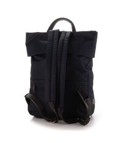 Y'SACCS リサイクルナイロン×カウレザー ラップリュック