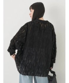 earth music&ecology ジャガードシャツ