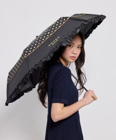 TOCCA 【晴雨兼用】DREAM OF DOTS UMBRELLA 折り畳み傘 収納バッグ付き