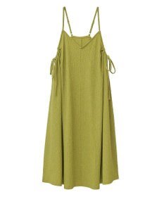 Green Parks 表面感脇リボンキャミワンピース