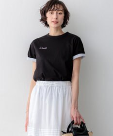 23区 【先行予約】バック刺繍 メッセージロゴ Tシャツ