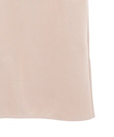 Green Parks スウェードポンチペプラムキャミワンピース