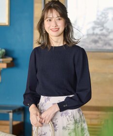 ANY SIS 【CICA加工】ケーブルポイント ニット