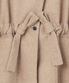 BEIGE， LABBOCK / ウール混2WAYショートコート