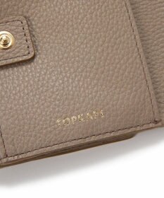 TOPKAPI 【TOPKAPI】gemdrops ジェムドロップ ミニエンボスレザー 天然石 二つ折り 財布