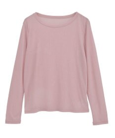 earth music&ecology クルーネックシアーテレコプルオーバー