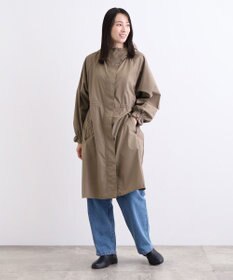 MOONBAT 【撥水】LIGNAGGIO ウエストギャザーフードコート