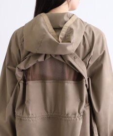 MOONBAT 【撥水】LIGNAGGIO ウエストギャザーフードコート