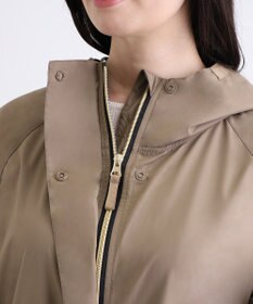 MOONBAT 【撥水】LIGNAGGIO ウエストギャザーフードコート