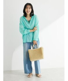 Green Parks インド綿　柔らかボイルシャツ