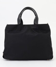 LA BAGAGERIE ツイルナイロン×エナメル 2WAYトートバッグ Mサイズ