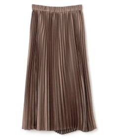 UNFILO 【洗える】チンツプリーツスカート