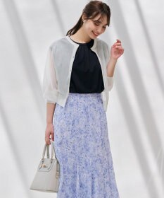 ANY SIS 【洗える】シアークルー カーディガン