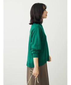 Green Parks アルガンオイル配合　クルーネックプルオーバー