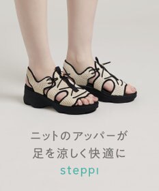 steppi 【一部店舗限定 / 洗える】厚底 スポーツサンダル