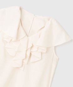 GRACE CONTINENTAL フリルカラートップ