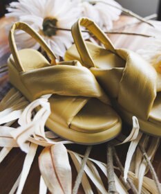 BONTRE 【BONTRE/ボントレ】パフィーストラップサンダル/40352-US