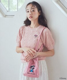 earth music&ecology Ｄｉｓｎｅｙ×Ｓｅｉｊｉ　Ｍａｔｓｕｍｏｔｏ刺繍ニット