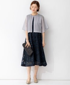 23区 L 【APPLAUDIR】シャドウフラワーオパール ドレス