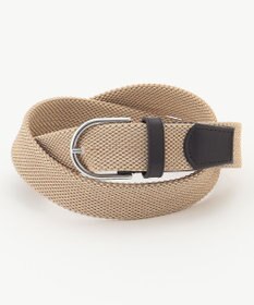 J.PRESS MEN ゴムメッシュベルト ベージュ系
