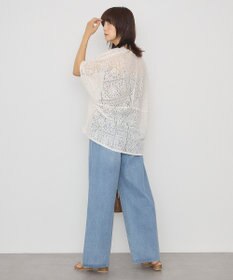 AMERICAN HOLIC ダメージワイドデニム