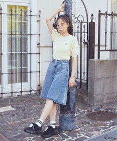 earth music&ecology Ｄｉｓｎｅｙ×Ｓｅｉｊｉ　Ｍａｔｓｕｍｏｔｏ刺繍ニット