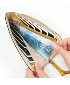 PELLE BORSA L字ファスナーコンパクト長財布 Very Goods ベリーグッズ 7204