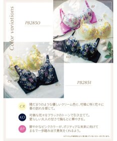 Wing ブラジャー Wing Lesiage サイドすっきり しっかりフィット 【2850シリーズ】 パッド有 ブラ PB2850 ウイング／ワコール