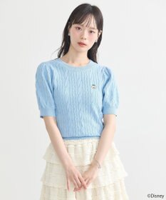 earth music&ecology Ｄｉｓｎｅｙ×Ｓｅｉｊｉ　Ｍａｔｓｕｍｏｔｏ刺繍ニット