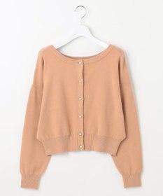 Feroux 【洗える】2WAY パールボタン カーディガン