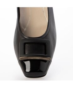 Riz raffinee <Riz raffinee>【３E】エナメルコンビバックルパンプス