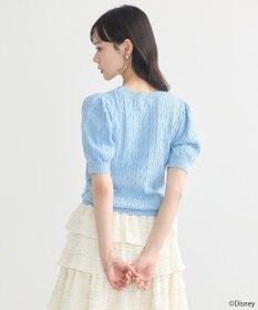 earth music&ecology Ｄｉｓｎｅｙ×Ｓｅｉｊｉ　Ｍａｔｓｕｍｏｔｏ刺繍ニット