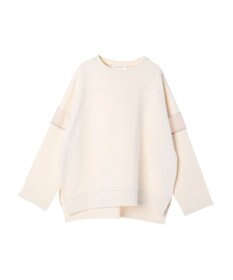 AMERICAN HOLIC 異素材ショルダー切り替えスウェット1