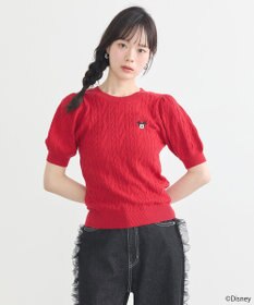 earth music&ecology Ｄｉｓｎｅｙ×Ｓｅｉｊｉ　Ｍａｔｓｕｍｏｔｏ刺繍ニット