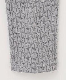 23区GOLF 【MEN】【ストレッチ】エッフェル塔柄 ジャガードパンツ