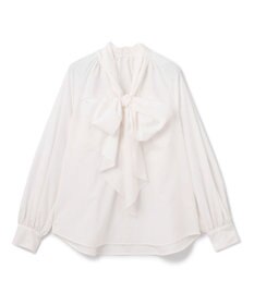 GRACE CONTINENTAL ボウタイギャザートップ
